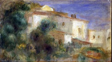 maison de la poste cagnes Pierre Auguste Renoir Peinture à l'huile